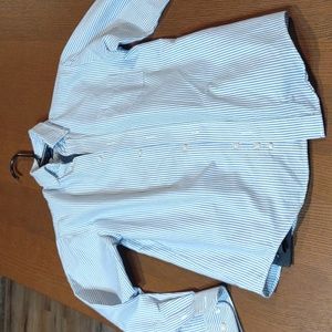 💋 Boy Size 10 Chaps Dress Shirt..Tossing matching pants 👖